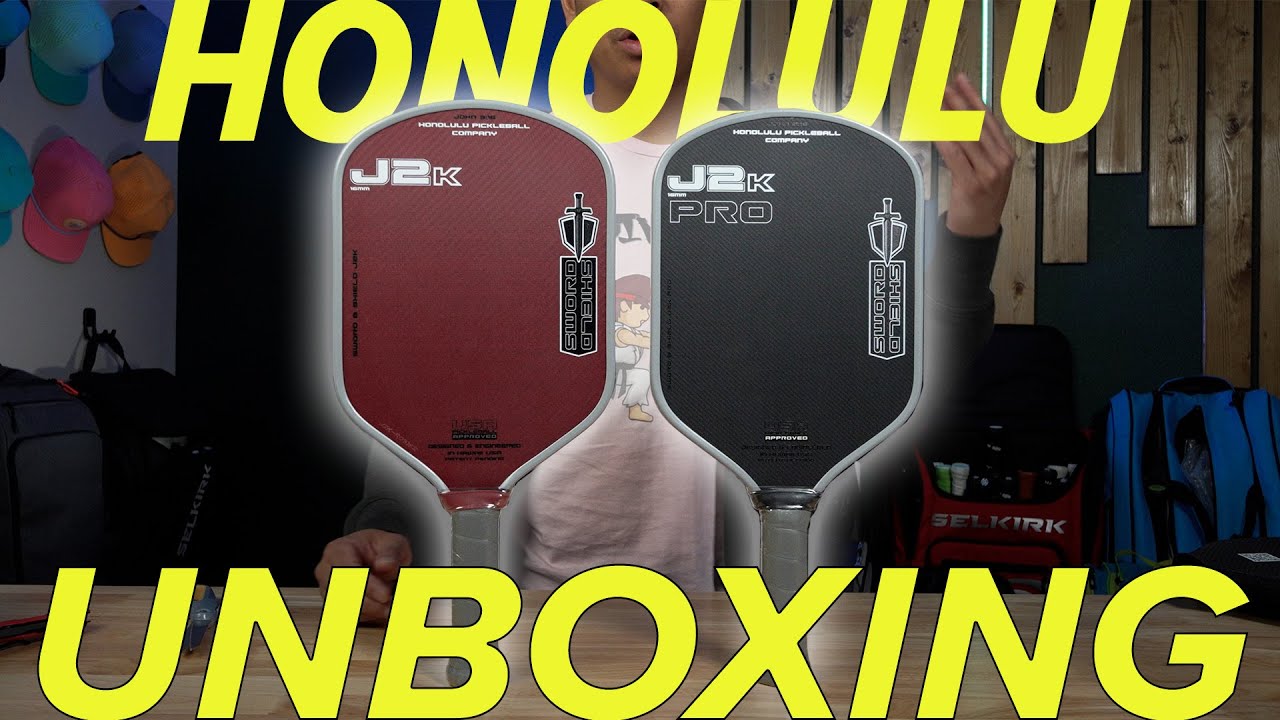 Aloha Honolulu Pickleball Paddles (J2K & J2K Pro)
