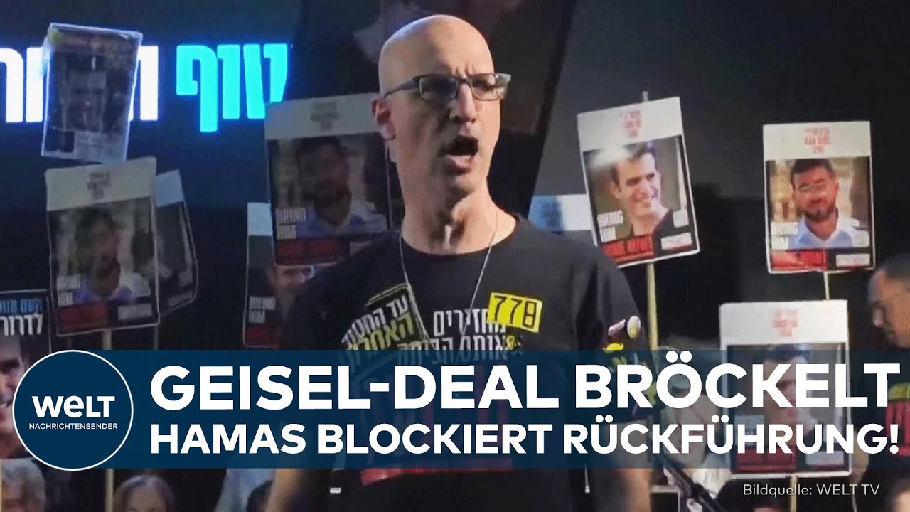 TEL AVIV: Proteste auf dem "Platz der Geiseln" – Hamas hält drei tote Geiseln weiter zurück!