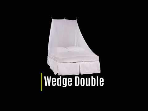 Pyramid Double Mosquito Wedge Net
