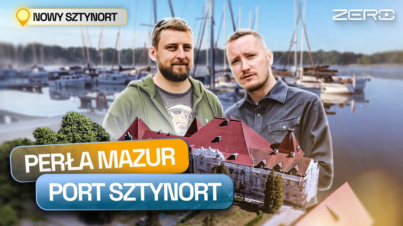 PAŁAC Z XVII WIEKU, MUZEUM I NAJWIĘKSZY PORT NA MAZURACH. HISTORIA SZTYNORTU
