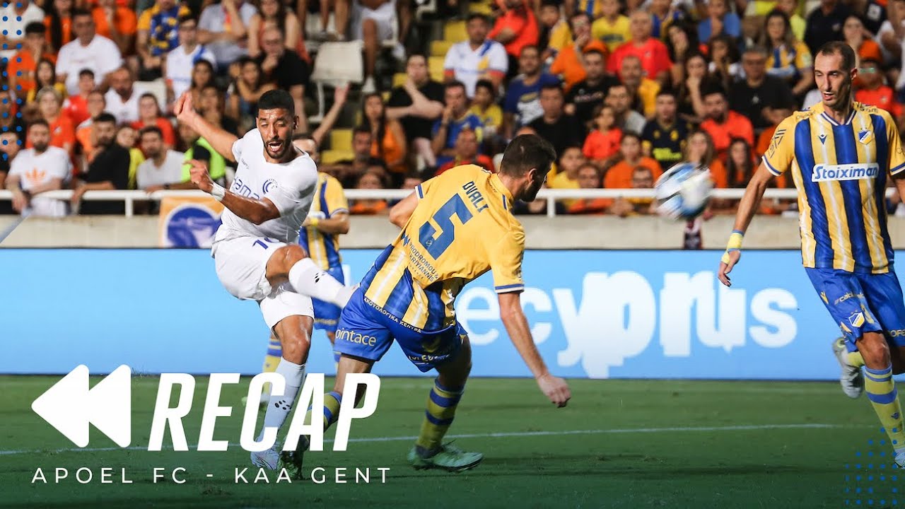 ⏮ Recap APOEL FC - KAA Gent (UECL 🏆)