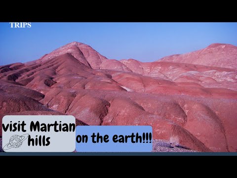 Visiting Martian hills and mountains/ Semnan province/ visiting interesting attractions of Iran