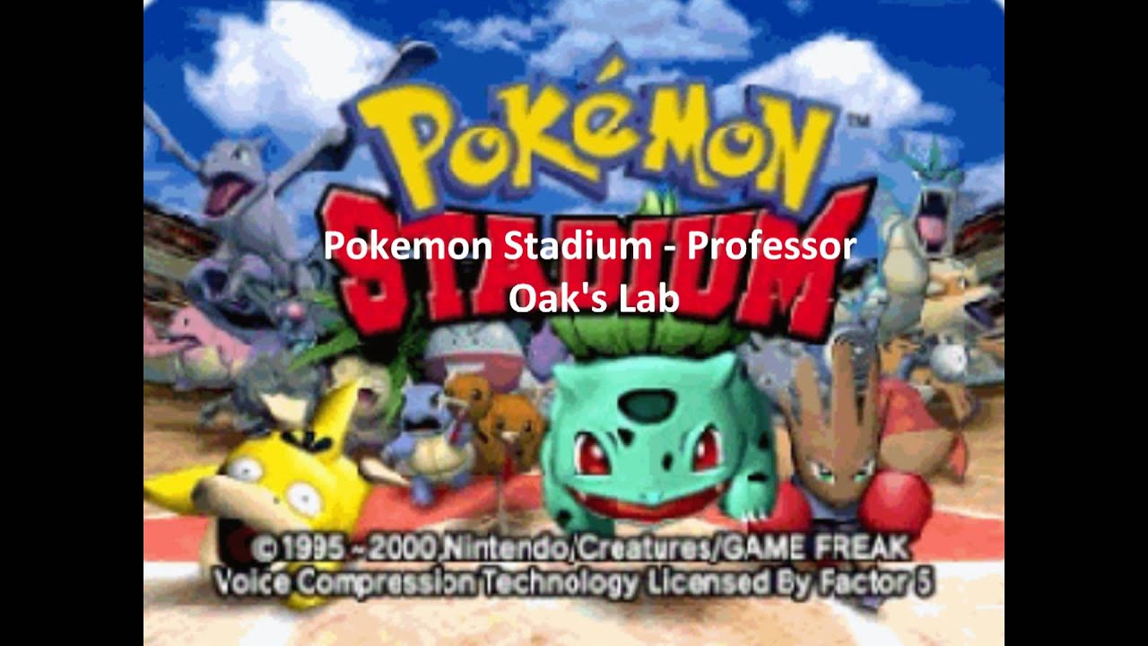 Pokemon Stadium - Professor Oak's Lab.wmv - YouTube