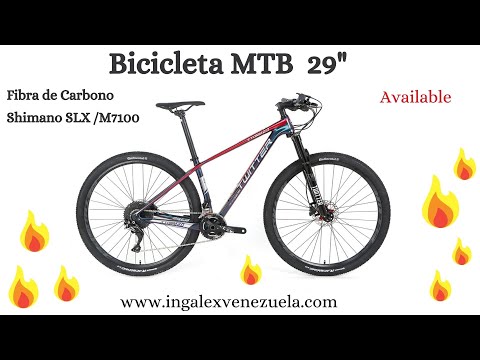 video Bicicleta MTB modelo STORM 2.0 Rin 29″ fibra de carbono SRAM SX EAGLE-12S