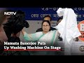 Mamata Banerjees Washing Machine Protest Targeting BJP