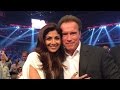 IANS : Shilpa Shetty hangs out with Arnold on her wedding anniversary