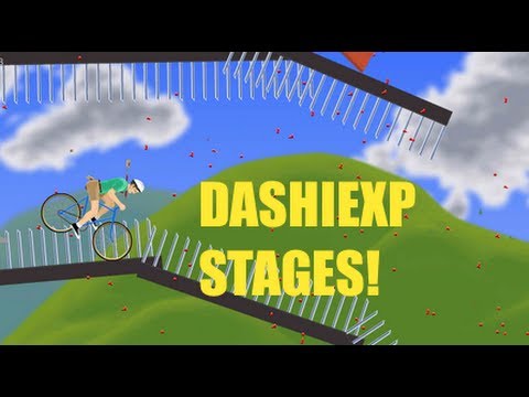 DASHIEXP STAGES! HAPPY WHEELS MADNESS! - Smashpipe Games