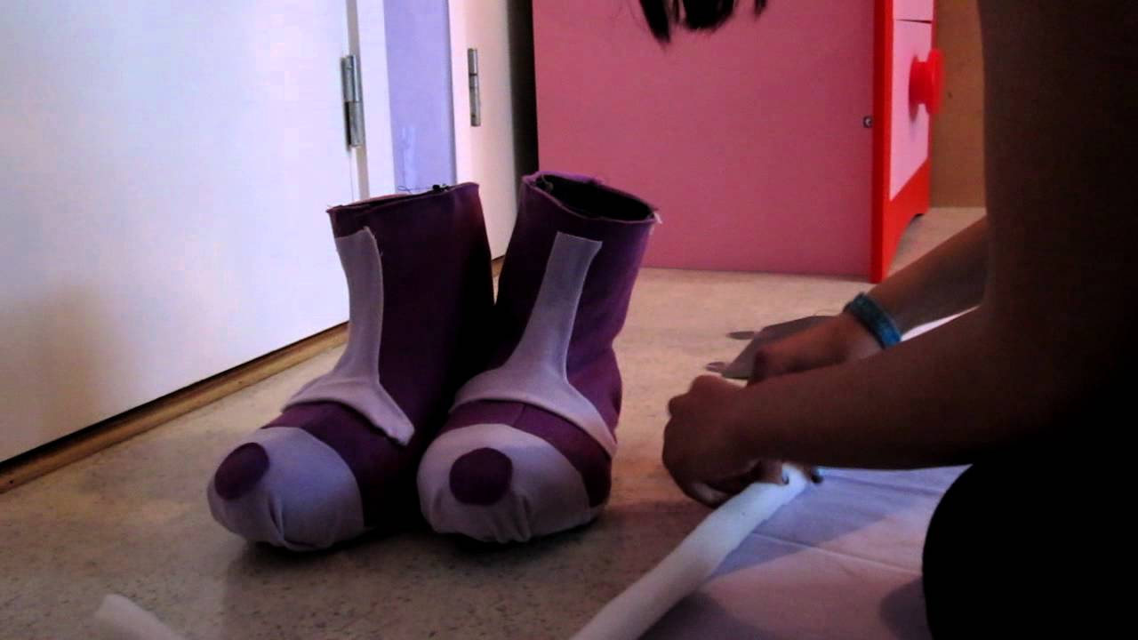 Killua Zaoldyeck Cosplay Shoes Tutorial [ Hunter X Hunter