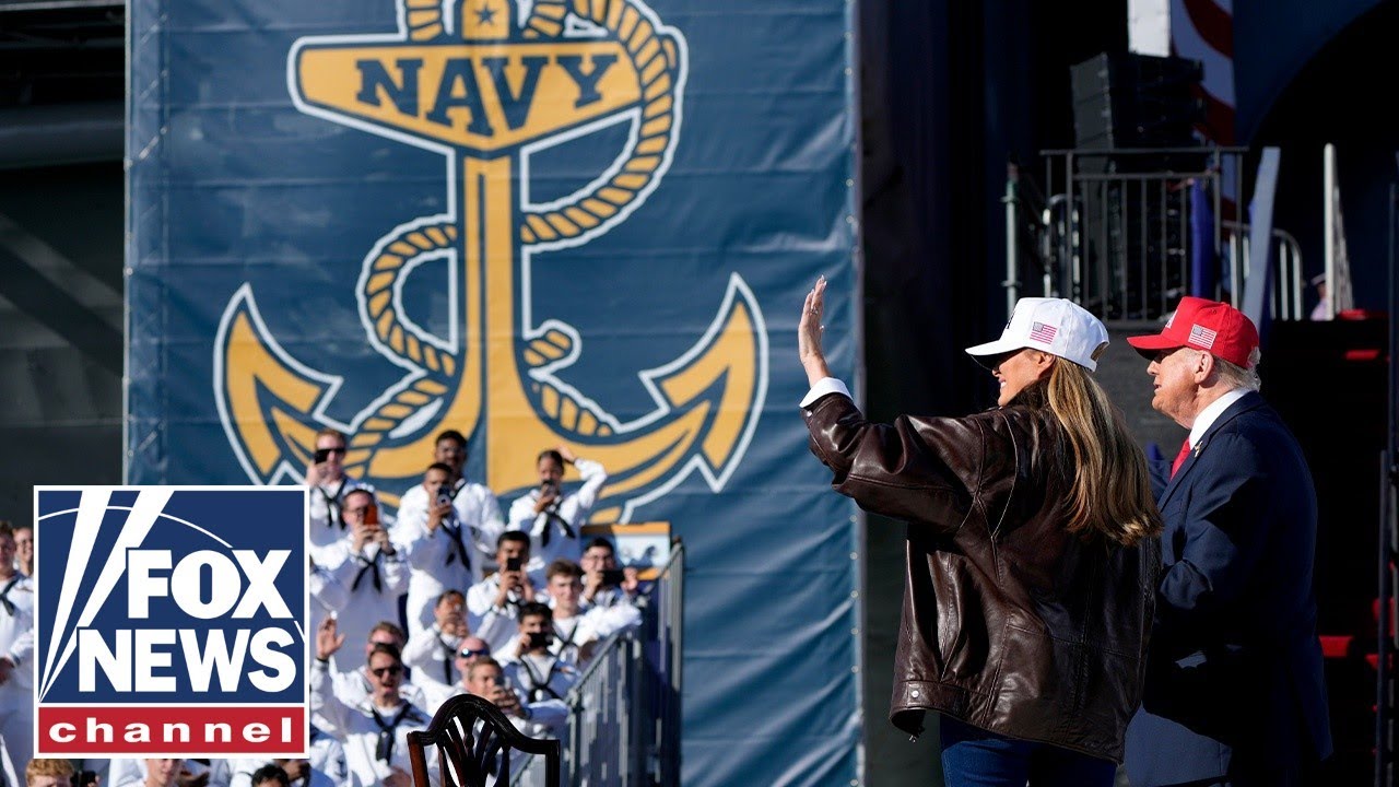 ‘Hooyah, Navy!’: Melania Trump marks 250 years of American sea power