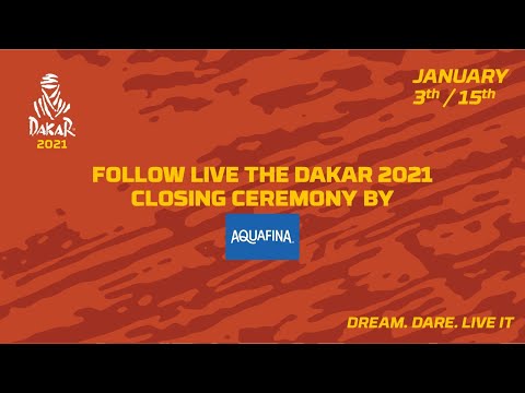 #Dakar2021 - Closing ceremony presented by Aquafina