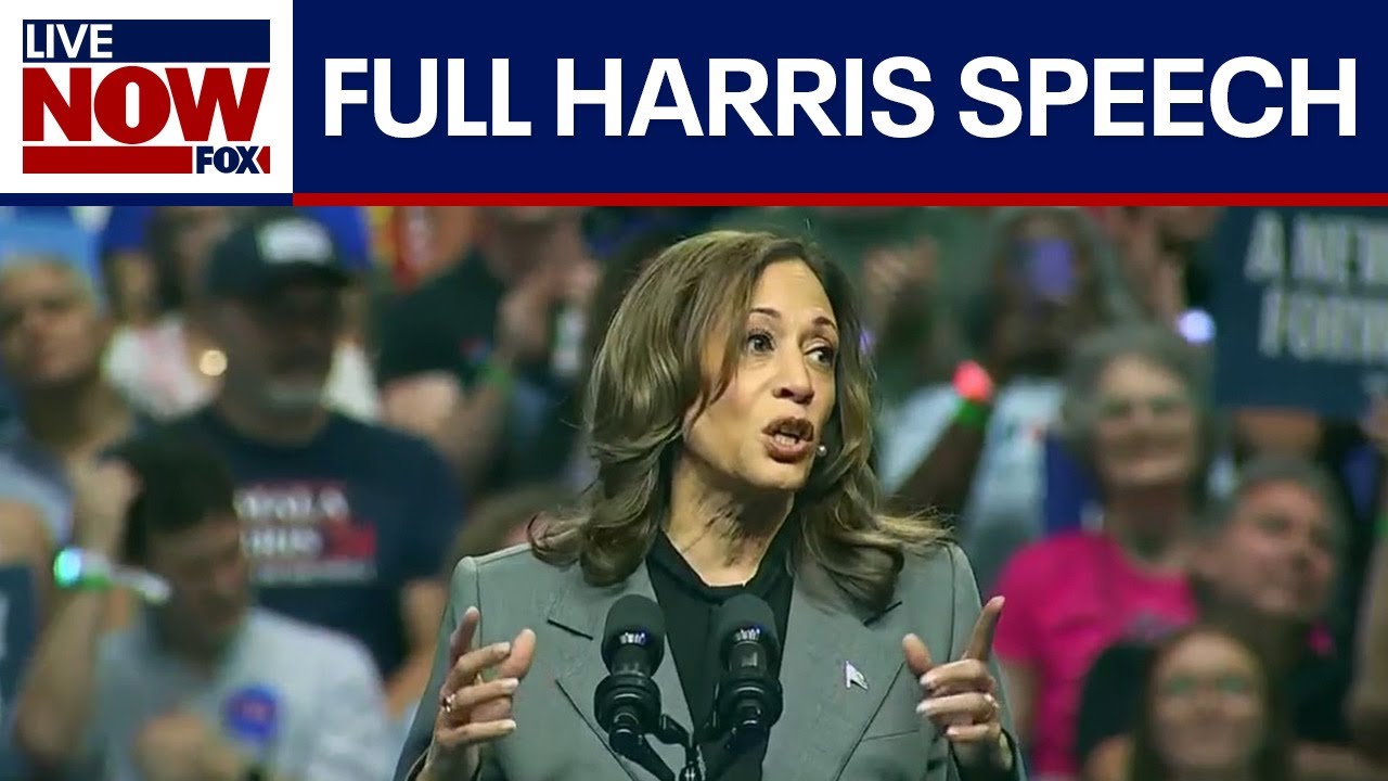 FULL SPEECH: VP Harris campaigns in battleground Wisconsin | LiveNOW from FOX