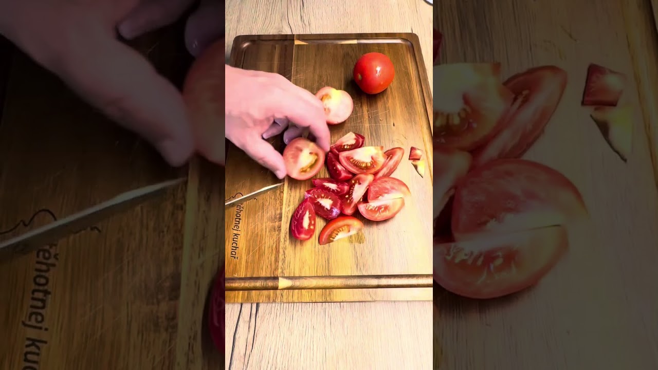 Klasický český rajčatový salát | Těhotnej kuchař