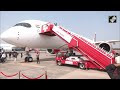 J Scindia Inaugurates Indias First Airbus A350 Aircraft  - 03:10 min - News - Video