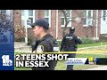 2 teenagers injured in Essex shooting