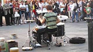 Amazing street Drummer
