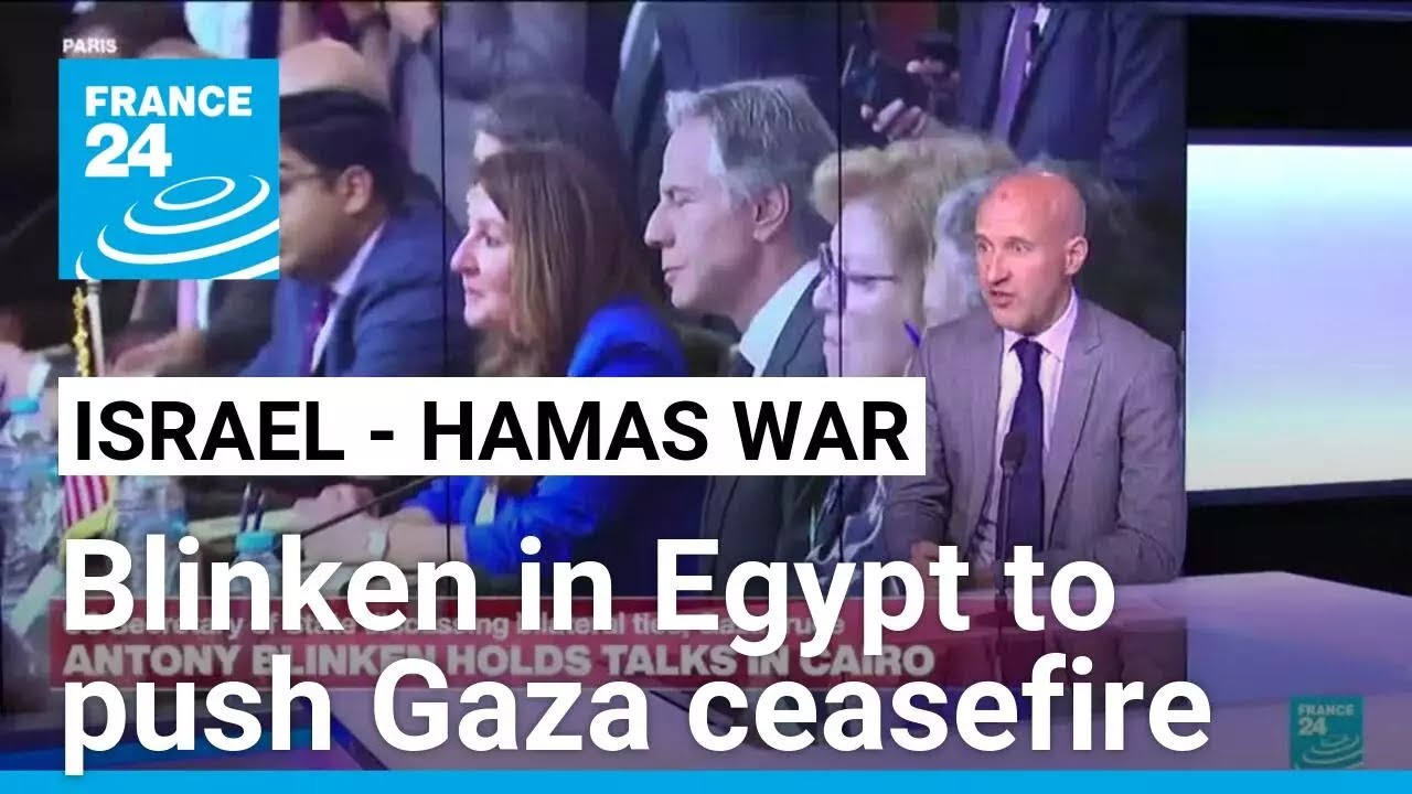 Blinken in Egypt to push Gaza ceasefire amid fallout from Hezbollah pager attack • FRANCE 24