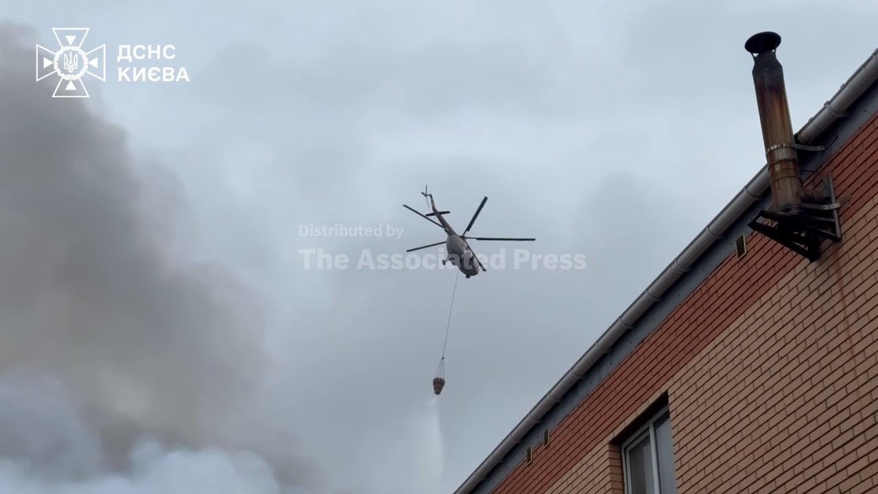 Russian missile and drone attacks on Ukraine kill 4 and wound 20