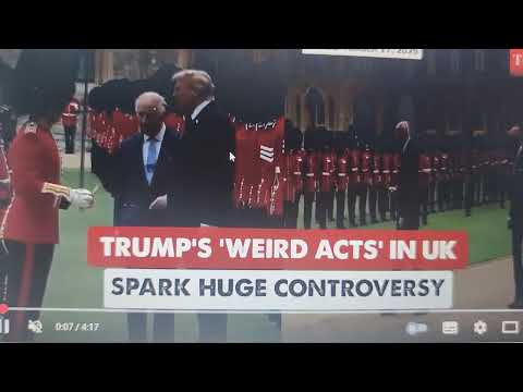 Nejdříve Trump "URAZIL" Charlese a potom britský král UDEŘIL ZPĚT tímto ŽERTEM během banketu...
