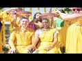 అమ్మబాబోయ్...కల్లు,బీర్లతో హల్దీ వేడుకలు | Telugu Traditional Haldi Ceremony  | Jordar News | hmtv  - 01:06 min - News - Video
