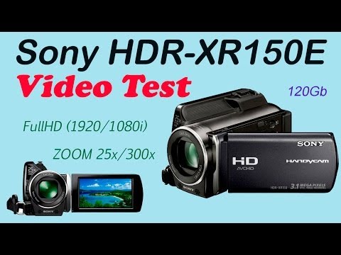 Sony hdr xr150e подключение к компьютеру