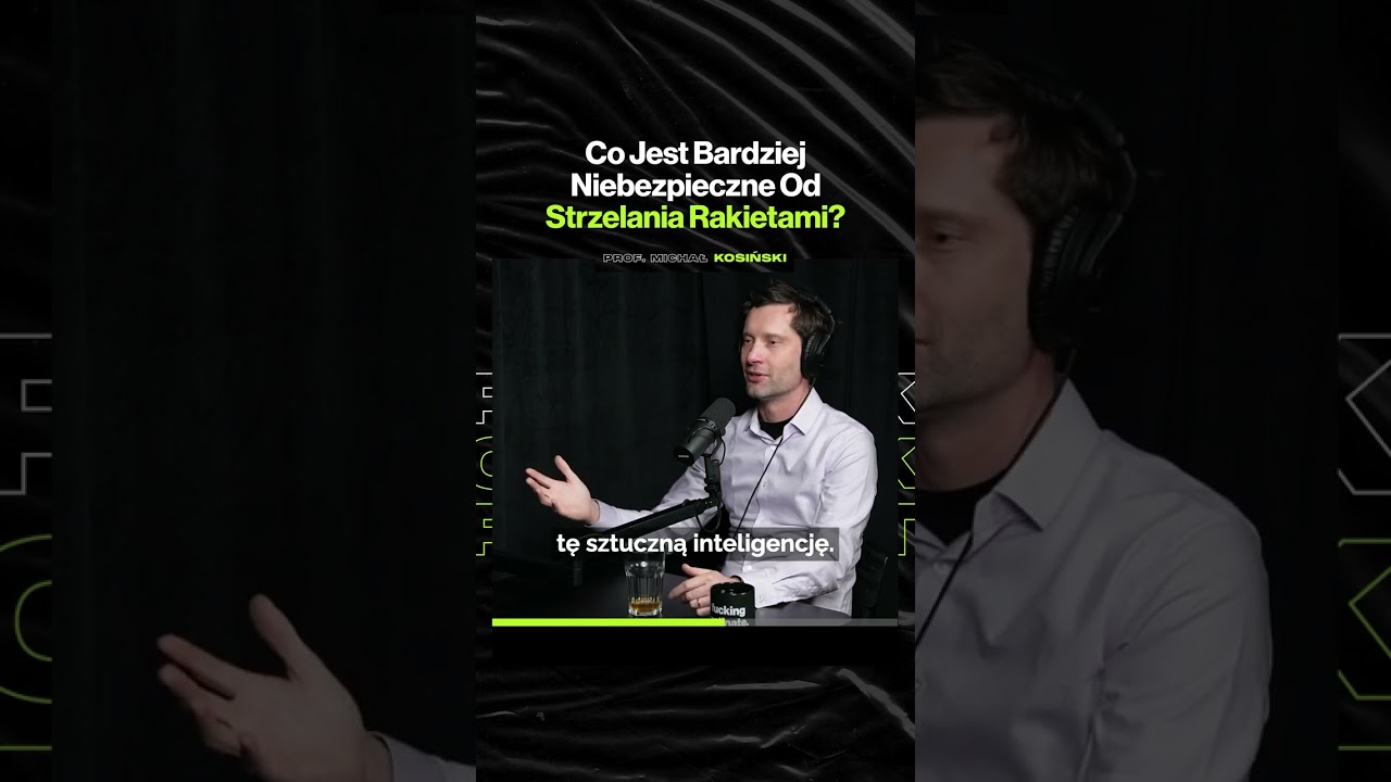 Co Jest Bardziej Niebezpieczne od Strzelania Rakietami? – ft. prof. Michał Kosiński