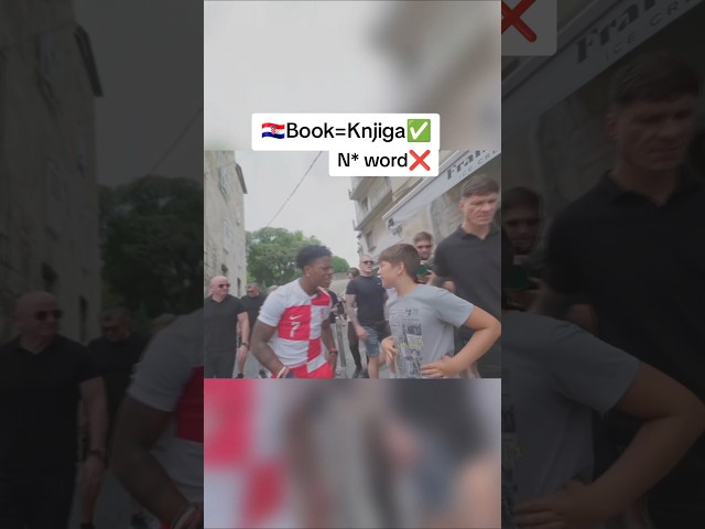 IShowSpeed learned 🇭🇷Croatian words😂 #shorts