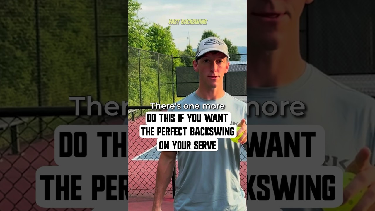 Do This For The Perfect Backswing On Your Serve