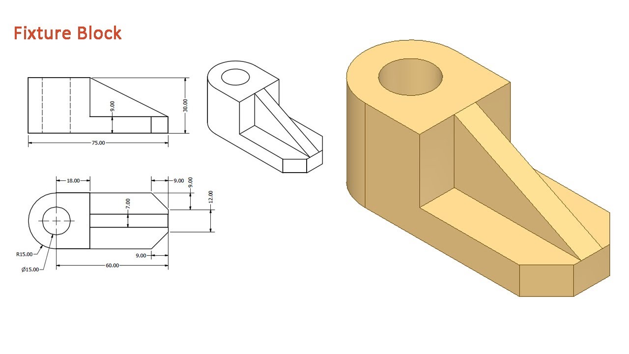 Autocad 3d чертежи