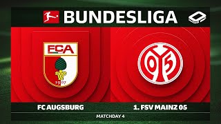 FC Augsburg vs. 1. FSV Mainz 05 | Matchday 4 — Bundesliga 2025/26