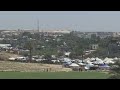 LIVE: View of a camp for displaced Palestinians in Rafah  - 00:00 min - News - Video