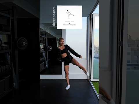 40 Balance Turning Kicks [ Exercise of the Day ]