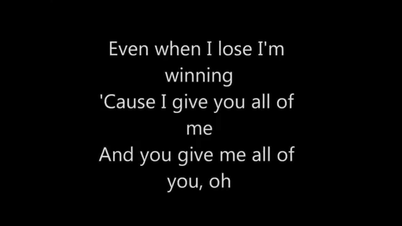 All of Me - John Legend with Lyrics - YouTube