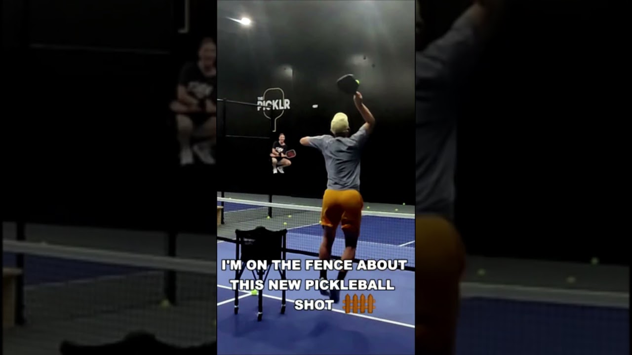 I'm on the Fence about this New Pickleball Shot