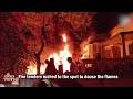 Massive Fire Engulfs Oil Godown in Hyderabads Tolichowki | News9  - 01:30 min - News - Video