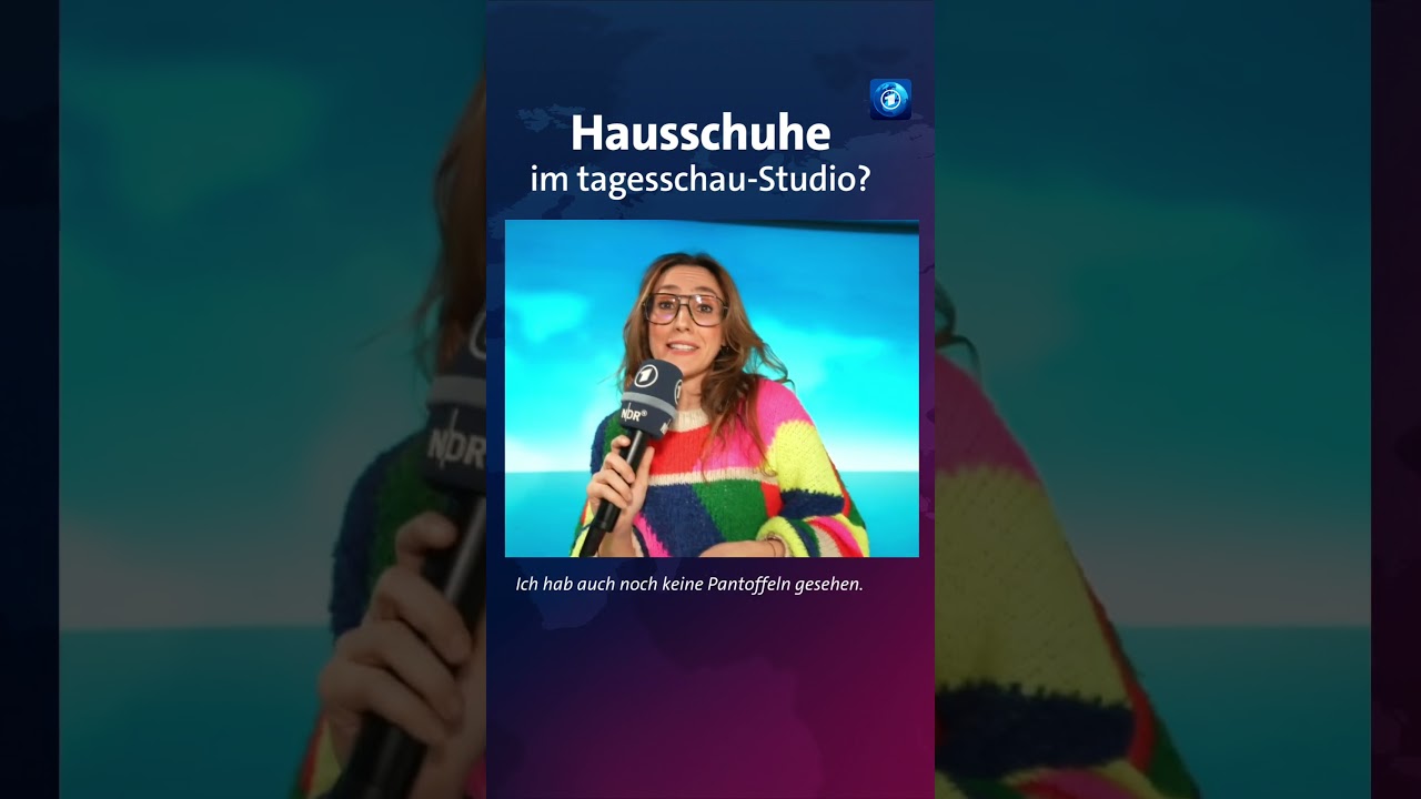 Werden im tagesschau-Studio Hausschuhe getragen? Regisseur Thorsten Samesch beantwortet eure Fragen.