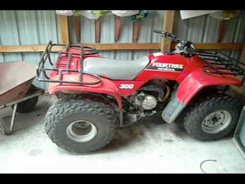 How to change oil honda fourtrax #4