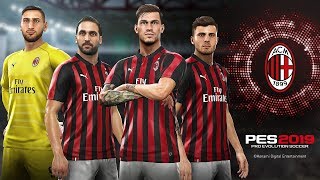 PES 2019 - AC Milan Partnership Trailer
