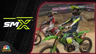 Levi Kitchen the 'one dominant rider' of 250 Supercross Round 12 in St. Louis | Motorsports on NBC