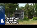 Suicidal man calls crisis hotline, shot by police