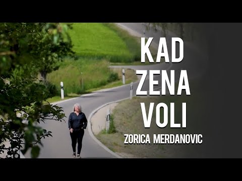 Zorica Merdanovic - Zorica Merdanović - Kad žena voli (Official video)