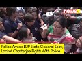 Police Detains BJP State General Secy | Locket Chhatterjee enters Into Argument With Police | NewsX