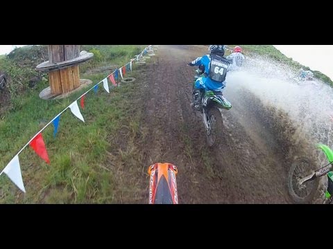 HELMET CAM: Jimmy Decotis - MX Day-St. Martin (150cc 2 Stroke) 