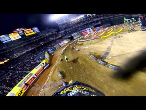 GoPro HD: Jason Anderson Main Event 2013 Monster Energy Supercross from Oakland 