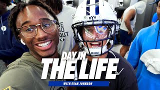 DITL with Evan Johnson || BYU FOOTBALL