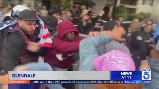 Arrests made, fights break out amid Glendale school board meeting on Pride curriculum