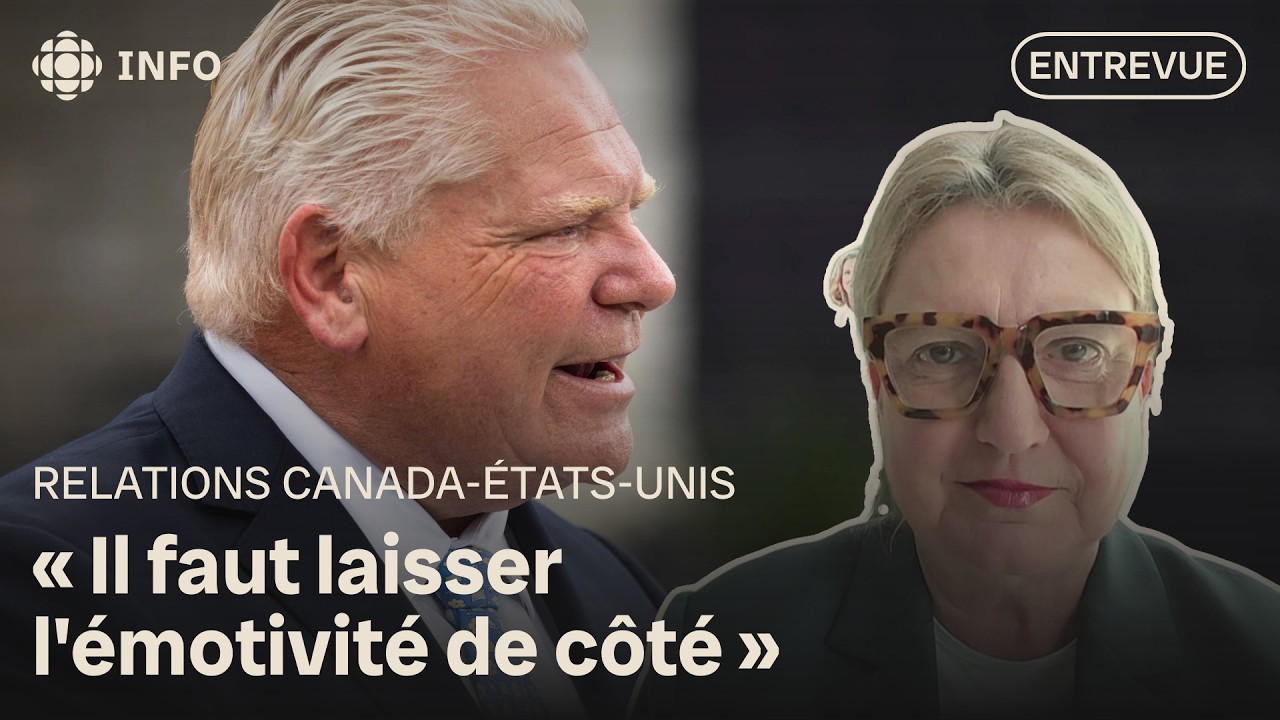 Tarifs : ce que pense cette ex-diplomate des récents commentaires de Trump | Première ligne