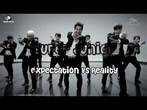 Super Junior Expectation vs Reality Part 1