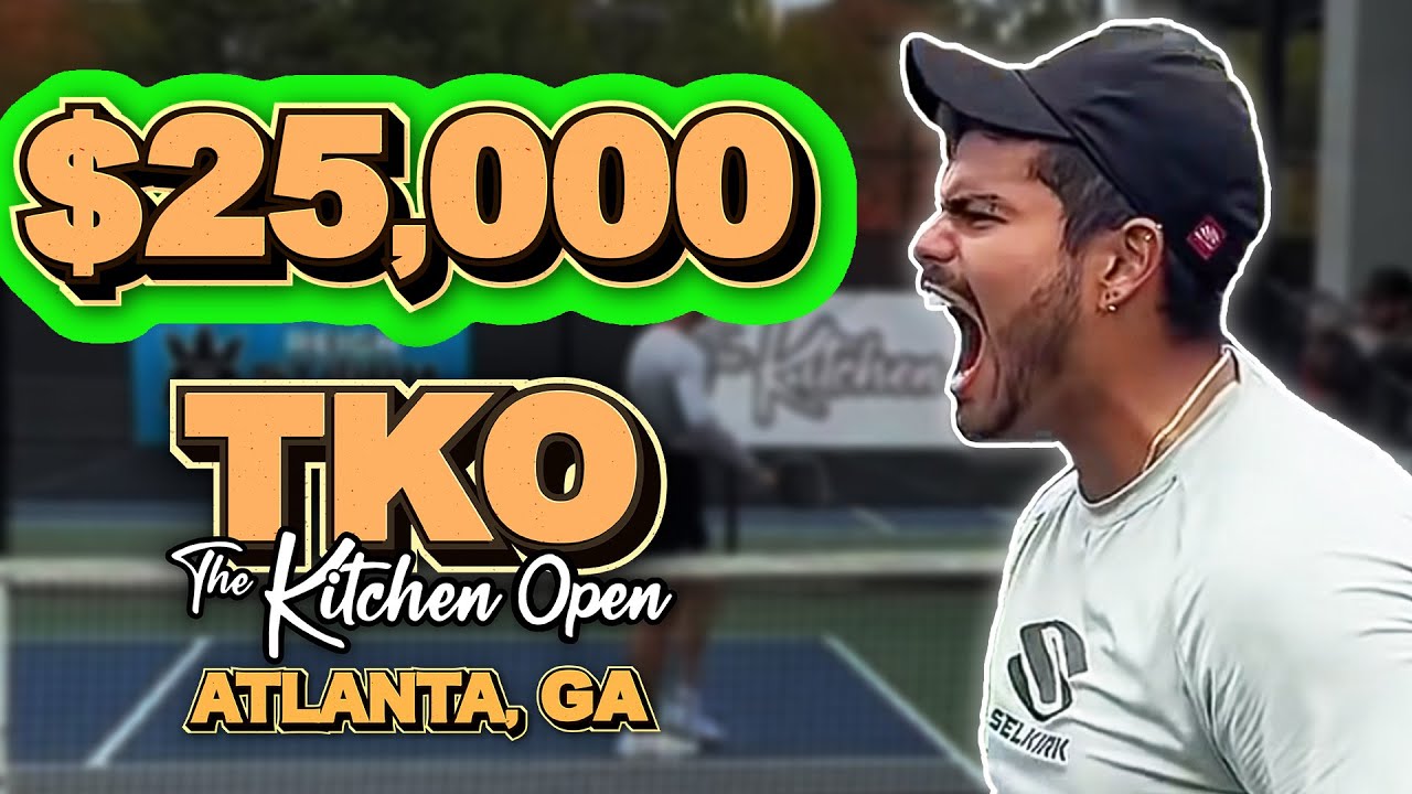 $25,000 Pickleball Championship in Atlanta! | The Kitchen Open Men's Doubles Finals Highlights