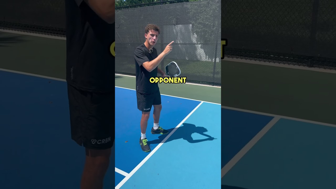 How to handle bangers in pickleball! #pickleball #pickleballtips