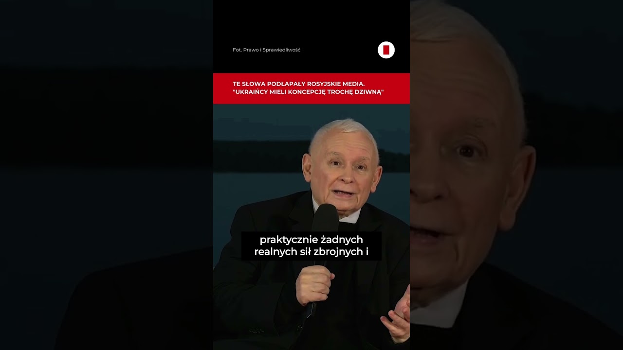 Kaczyński: Ukraińcy mieli koncepcję, iż wciągną nas do tej wojny